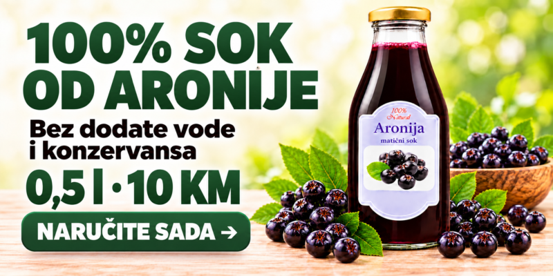 aronija pola litra 10 km Domaäinski