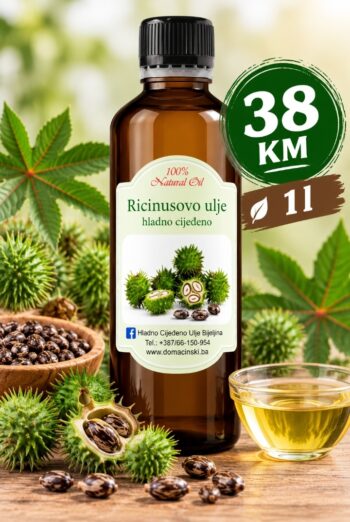 Ricinus ulje, 38 km. 1 Litar Domaćinski