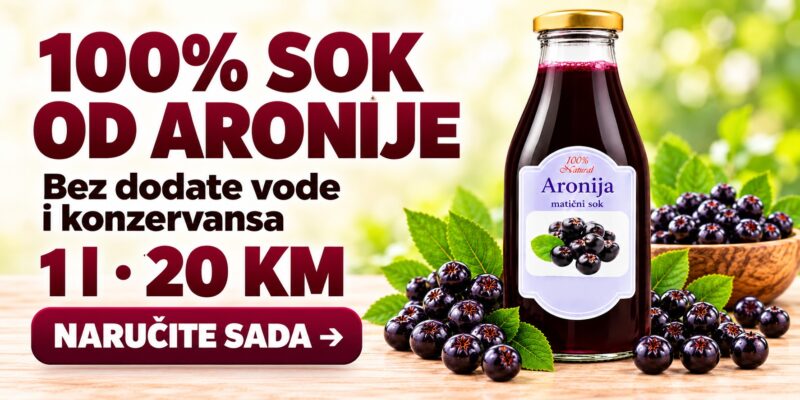 Aronija 100% naručite sada