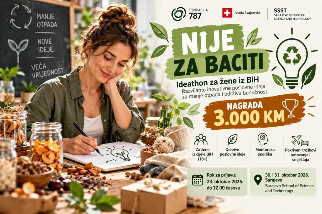 „Nije za baciti“: Otvoren poziv za žene iz BiH